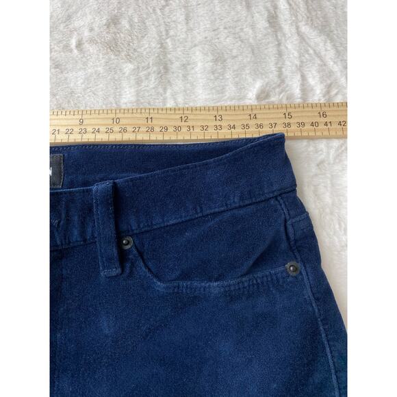 Hudson Cropped High Rise Velvet Jeans - Picture 4 of 10